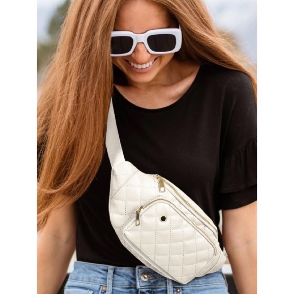 Wanderlust Quilted Sling Bag